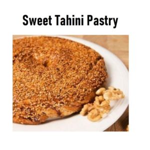 Tahini pastry