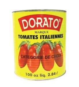 italian plum tomatoes with basil 6x100oz