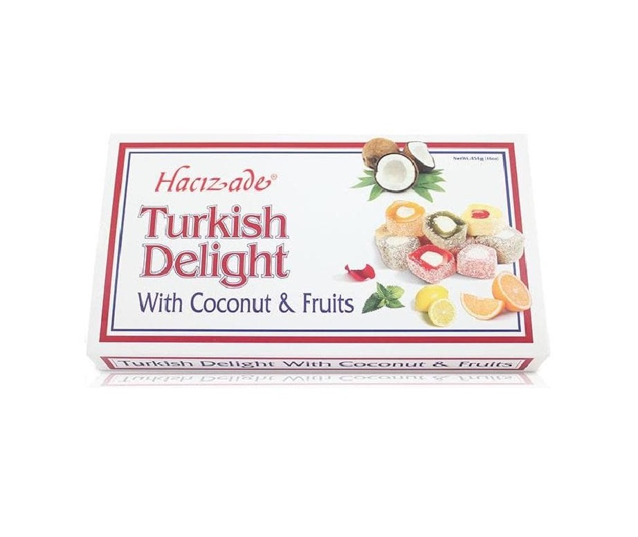 mixed fruits coconut turkish delight 12x454g