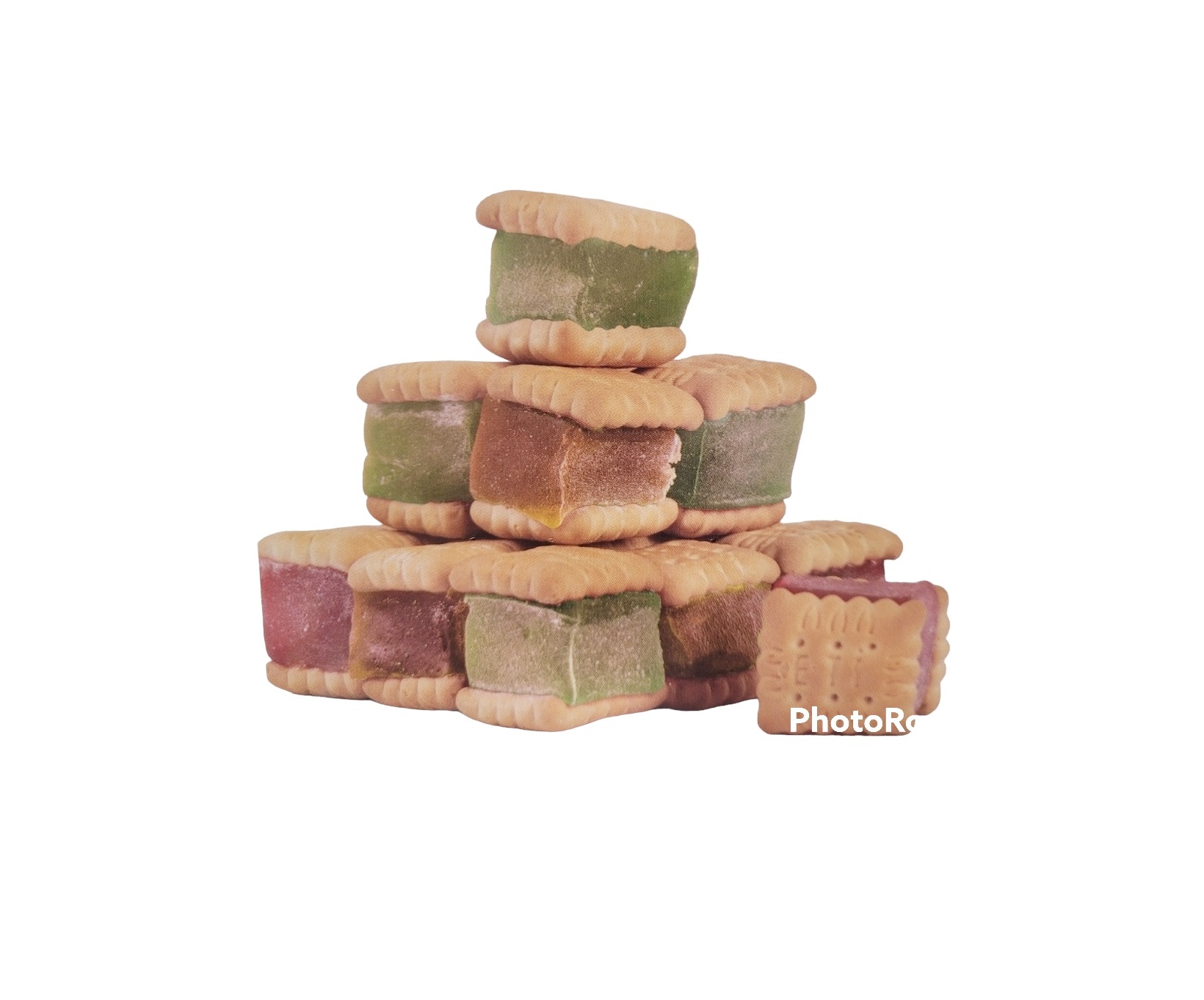 mixed fruits turkish delight with biscuits 12x454g