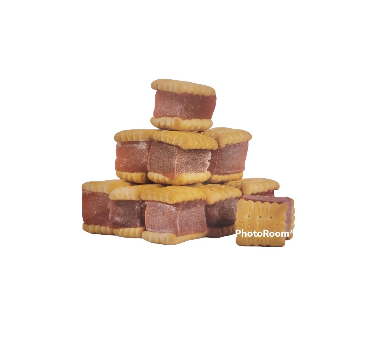 rose turkish delight with biscuits 12x454g
