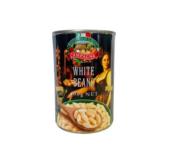 white beans 24x400gr