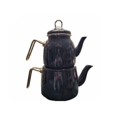 black double tea pot 1 size