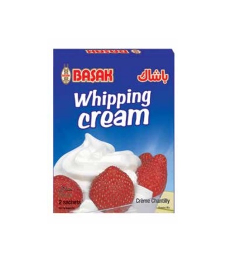 whipping cream powder with vanilla 12x150g